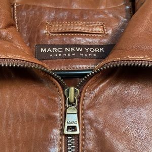 Marc New York Lambskin Leather Jacket